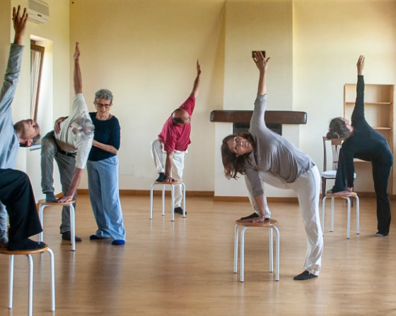 Esercizio di gruppo Feldenkrais 